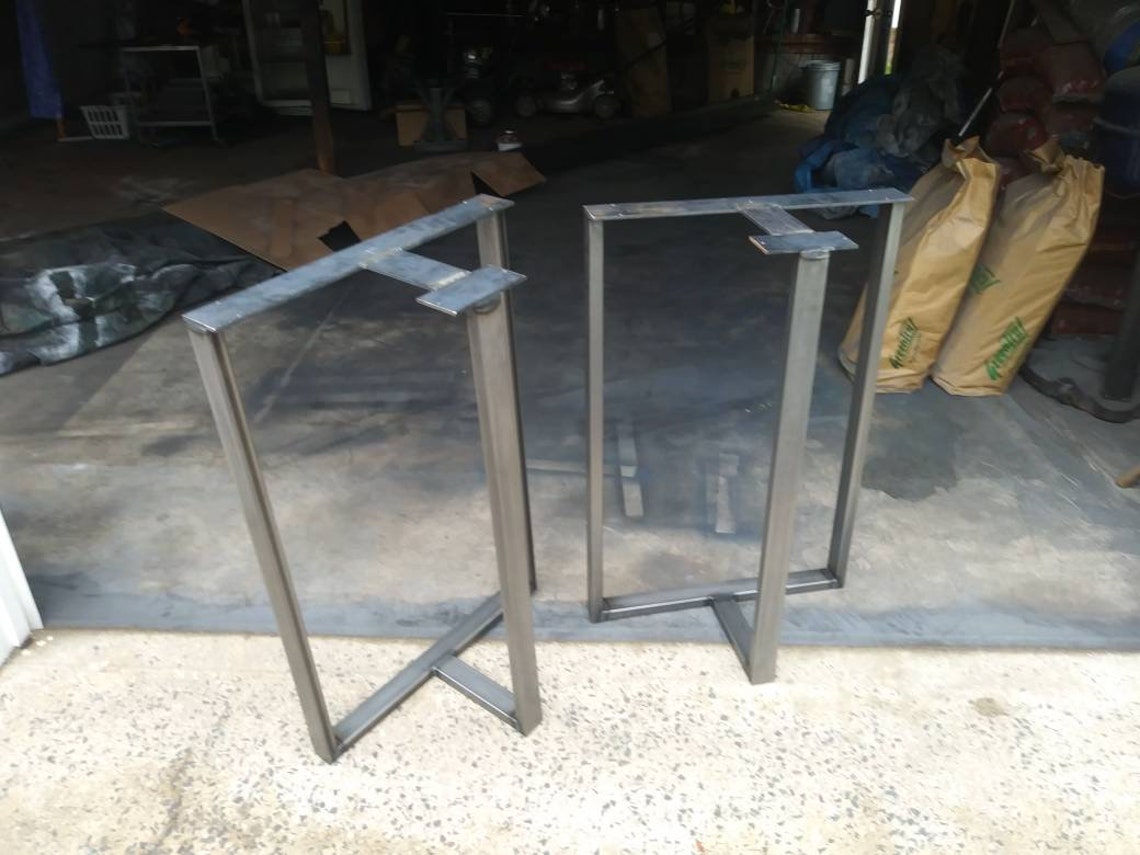 Counter Height Metal Table Base Etsy