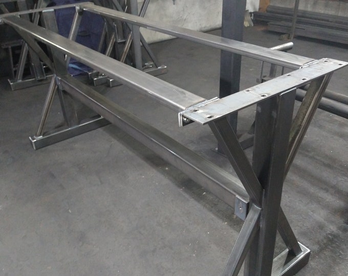 Modern Heavy Duty Table Base – Chicago Fabrications