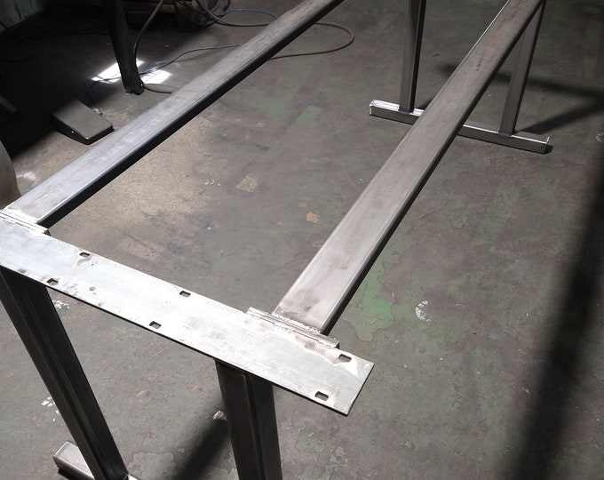 Metal Table Legs: Heavy Duty Industrial Farmhouse Table Base