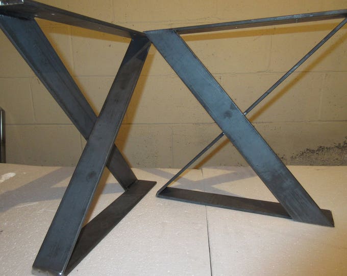 Zig Zag Style Metal Table Legs