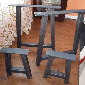 Metal table legs , SET of 4