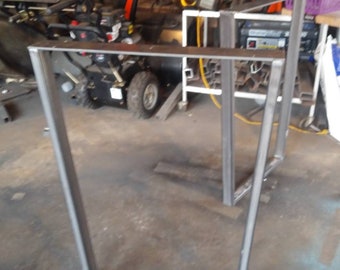 Tapered Metal Table Bases, Industrial,  Custom Sizes