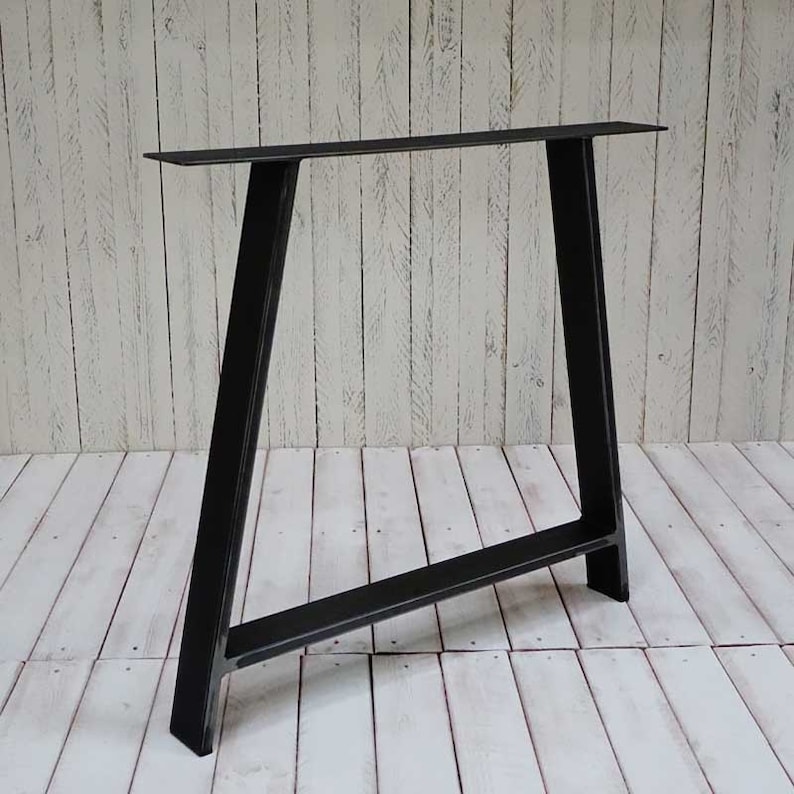Tapered Metal Table Legs Industrial Etsy