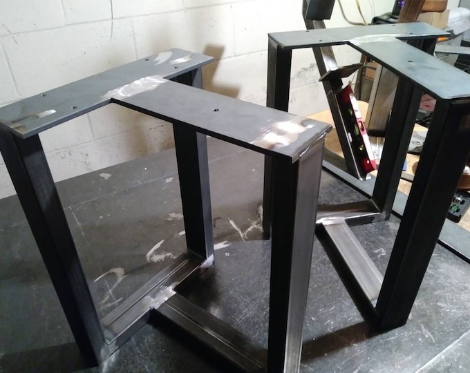 Bench Metal Base, T shaped