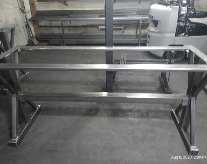 Farmhouse table legs, Heavy Duty Industrial steel legs