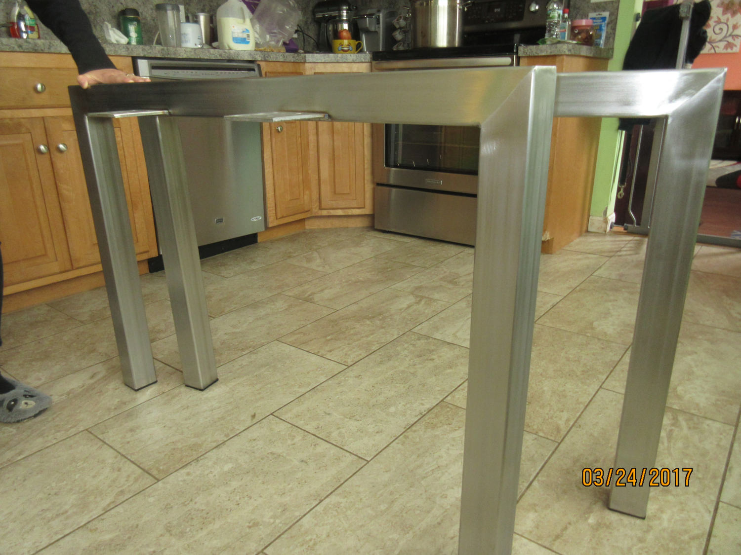 Stainless Steel Table Legs Stainless Steel Base Etsy
