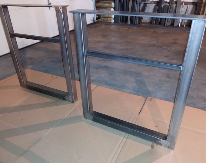 U-Shaped Metal Table Base