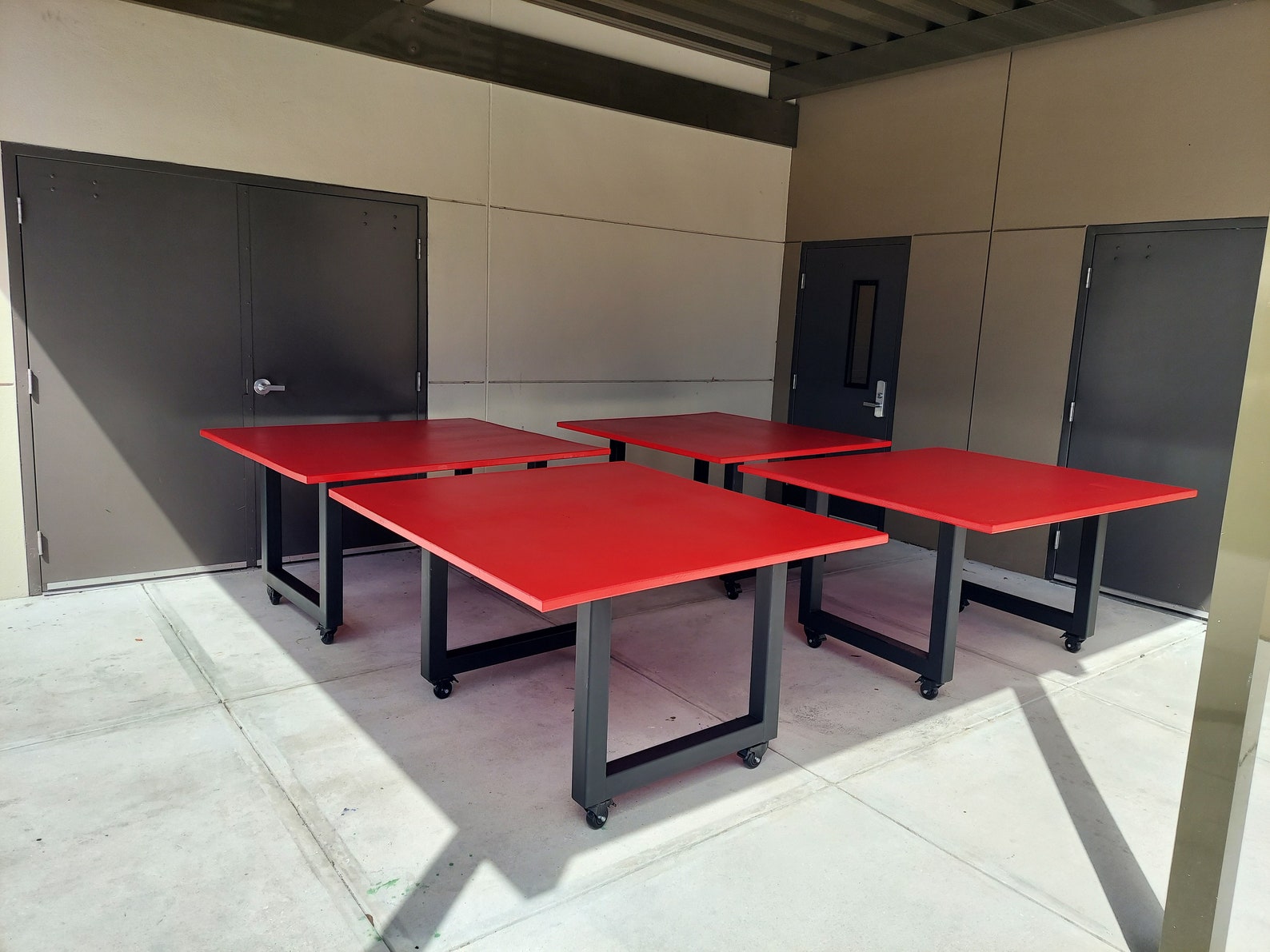 Metal Table Base Wheels Metal Table Legs Heavy Duty Table Etsy