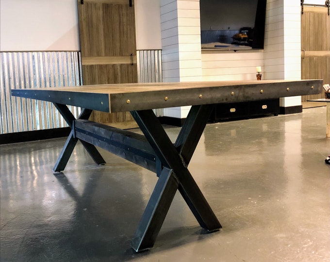 Metal Table Legs Farmhouse Bases Industrial For Dining Metal Table Legs Farmhouse Bases, Industrial Dining Table Base