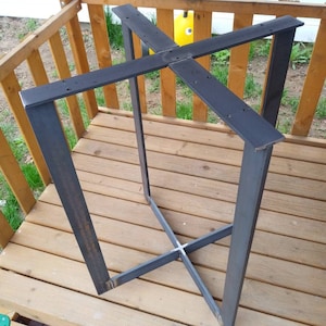 Metal Table Base, Simple looking steel base
