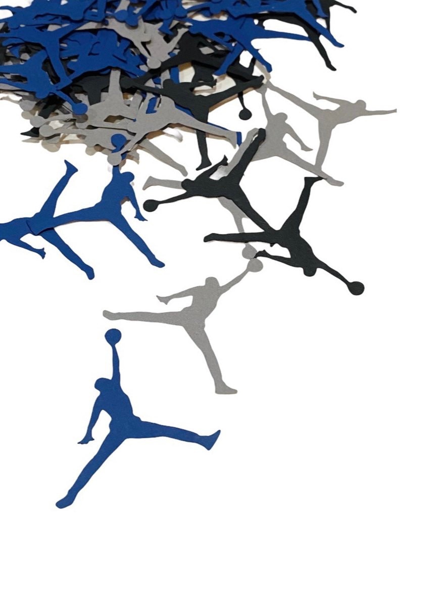 Jumpman confetti jumpman scatter jumpman party jumpman theme jumpman decor basketball confetti basketball theme