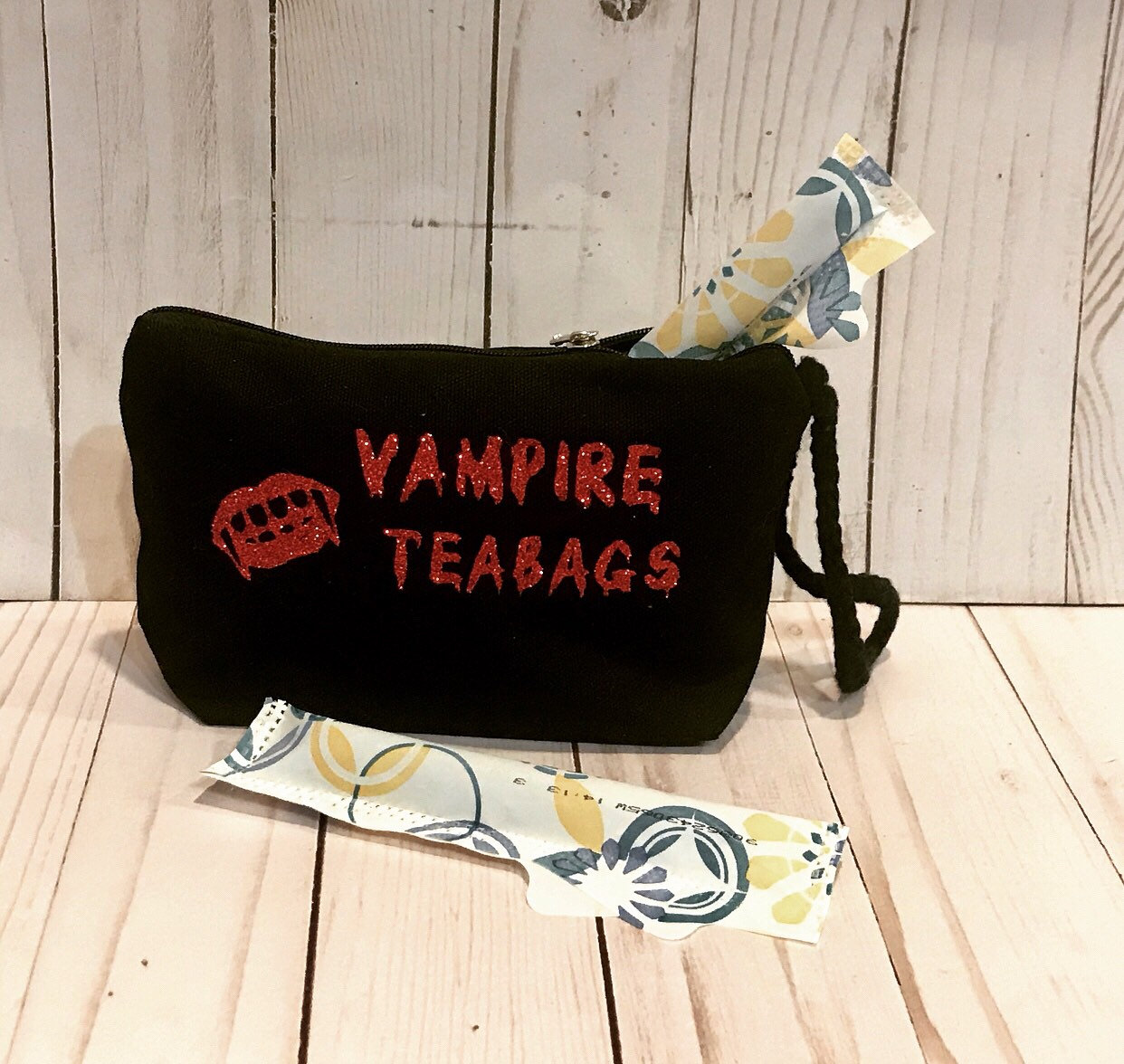  Halloween Vampire,Period Pouch Portable,Tampon Storage Bag,Tampon  Holder for Purse Feminine Product Organizer : Health & Household