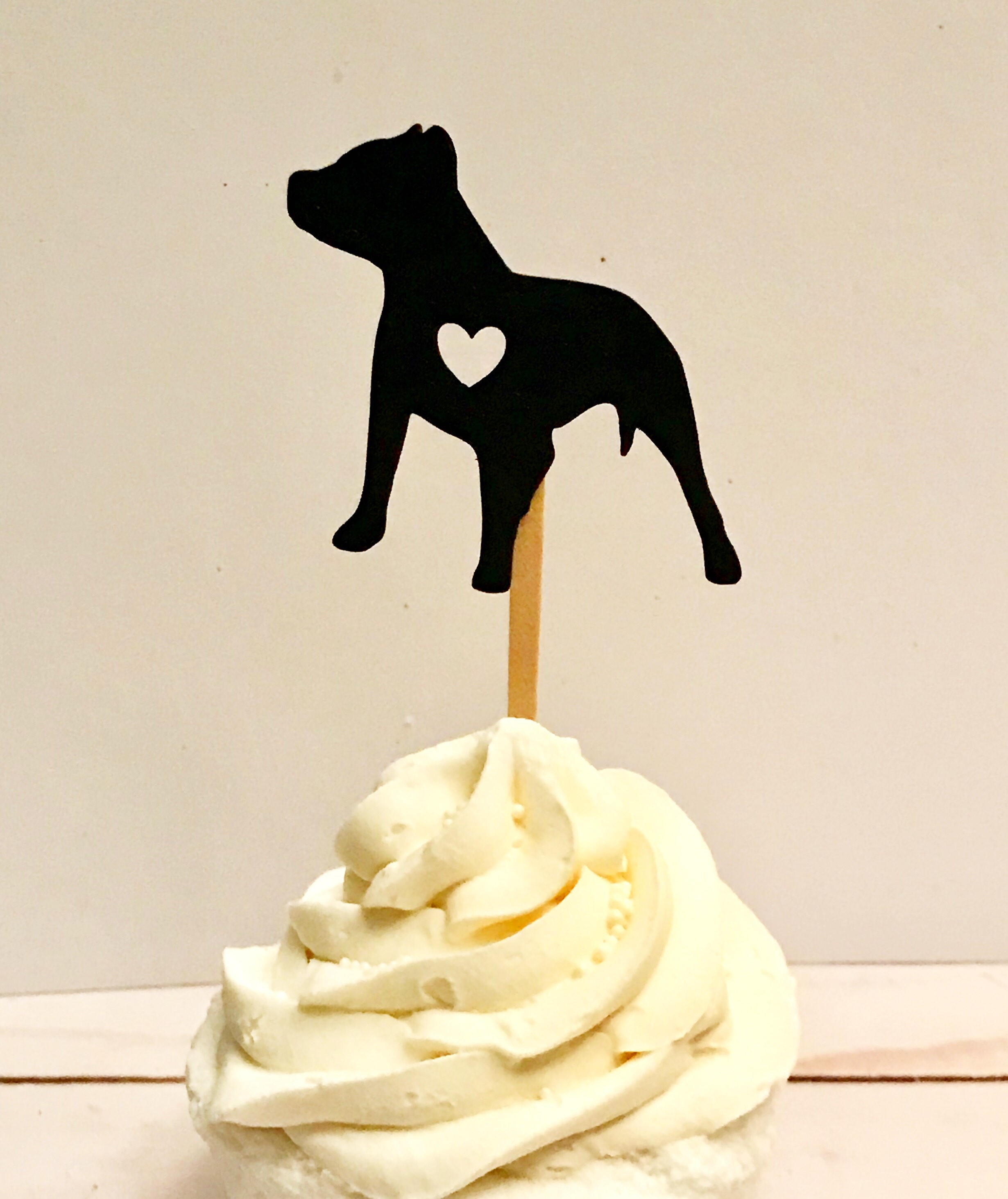 Dog cupcake toppers dog birthday dog party dog party dog Etsy