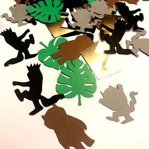 Monsters Confetti,  Wild Things confetti, Wild One confetti, Wild One Birthday, Wild One Party, Tribal Baby Shower, 120 ct