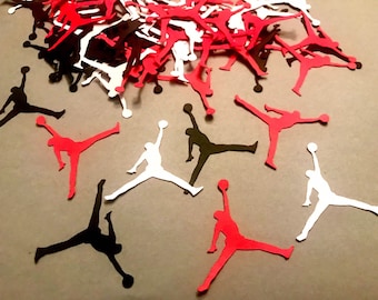 Jumpman confetti, jumpman scatter, jumpman party, jumpman theme, jumpman decor, basketball confetti, basketball theme