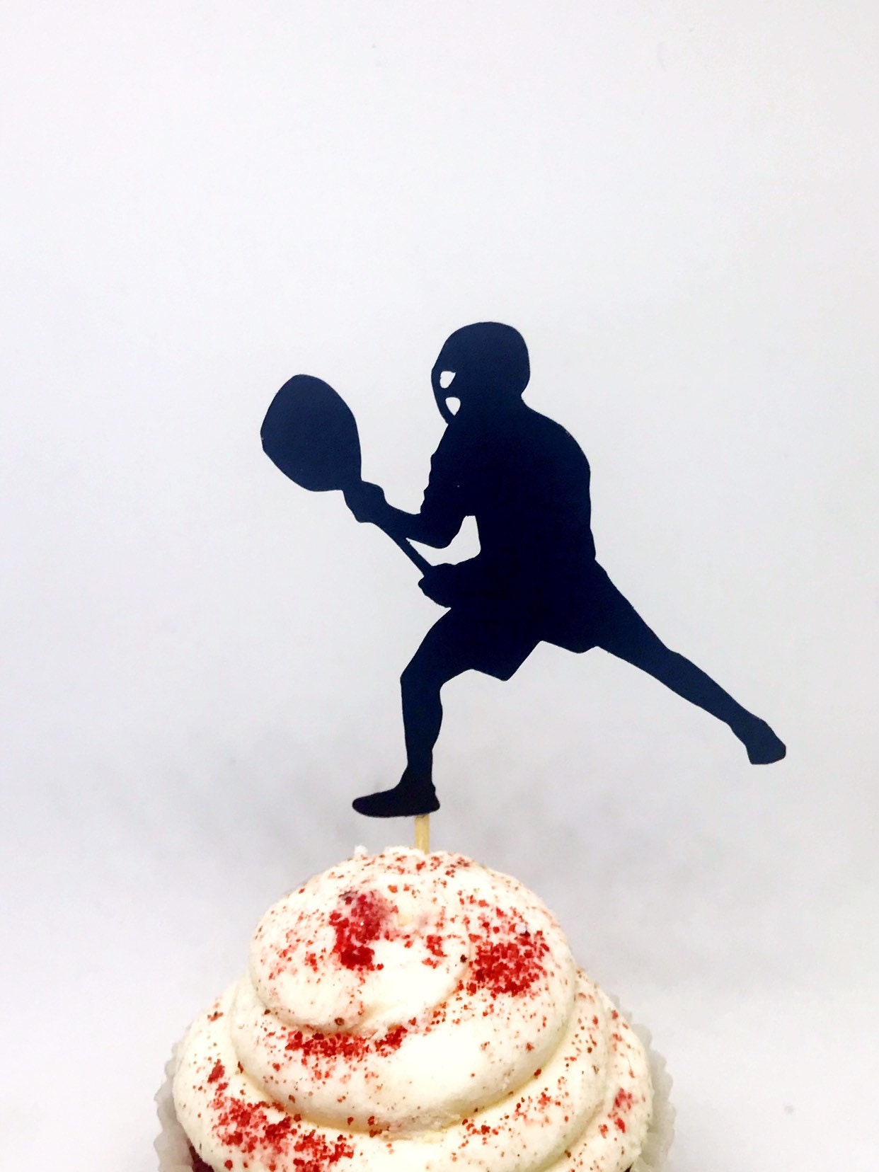 Lacrosse Cupcake Toppers Lacrosse Cupcake Topper Lacrosse Etsy