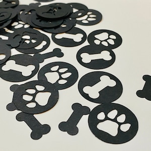 Dog confetti, pet confetti, dog table scatter, dog party, pet party, dog theme, puppy decor, dog cupcake, dog birthday party, 100 ct