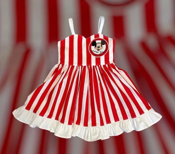 Mouseketeers Girls Dress Mickey Mouse Clubhouse Girls Dress Mickey Toddler  Dress Disney Girl Dress Minnie Birthday Girl Dress Mickey Dress