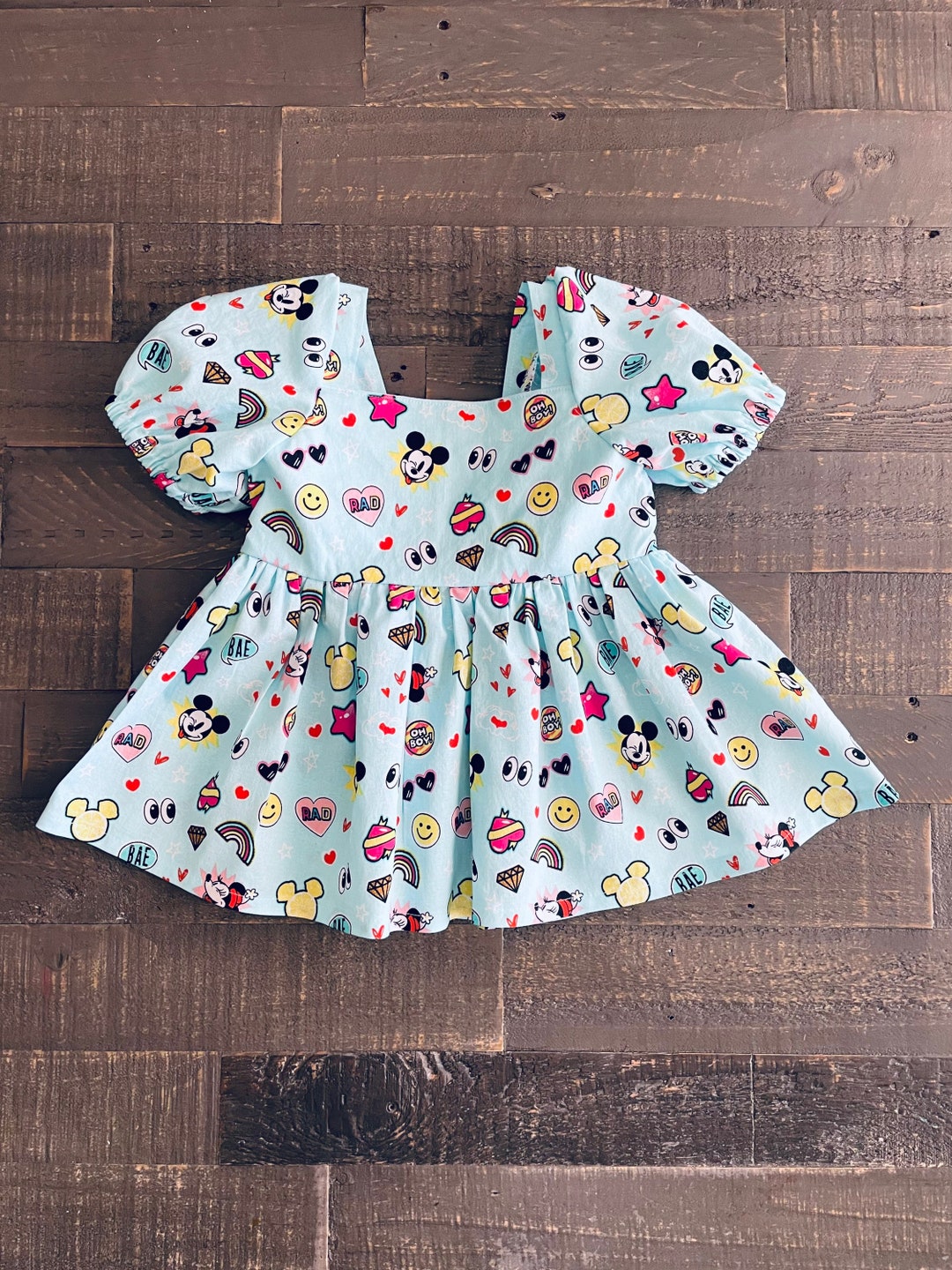 Mickey Babydoll Top Mickey Girl Peplum Top Disney Toddler Girl Peplum