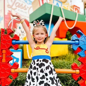 Jesse Girls Dress Toy Story Girls Dress Disney Dress Disneyland Dress Toy Story Dress Cowgirl Dress Woody Dress Buzzlightyear dress HS dress