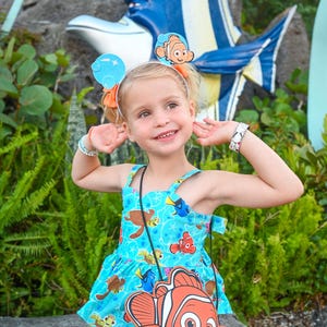 finding nemo birthday dress Finding Nemo Ruffle Dress, Nemo Toddler Dress, Disney Birthday Outfit for Girls, Kids Summer Party Dress, Nemo Dress for Girls