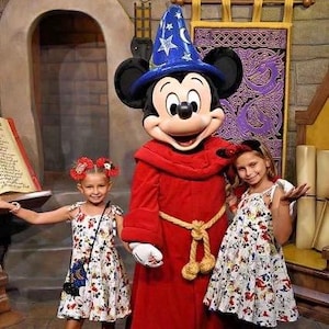 Mickey Girls Dress Mickey Mouse Girls Dress Mickey Toddler Dress Disney Girl Dress Mickey Birthday Girl Dress MK Dress Epcot Dress