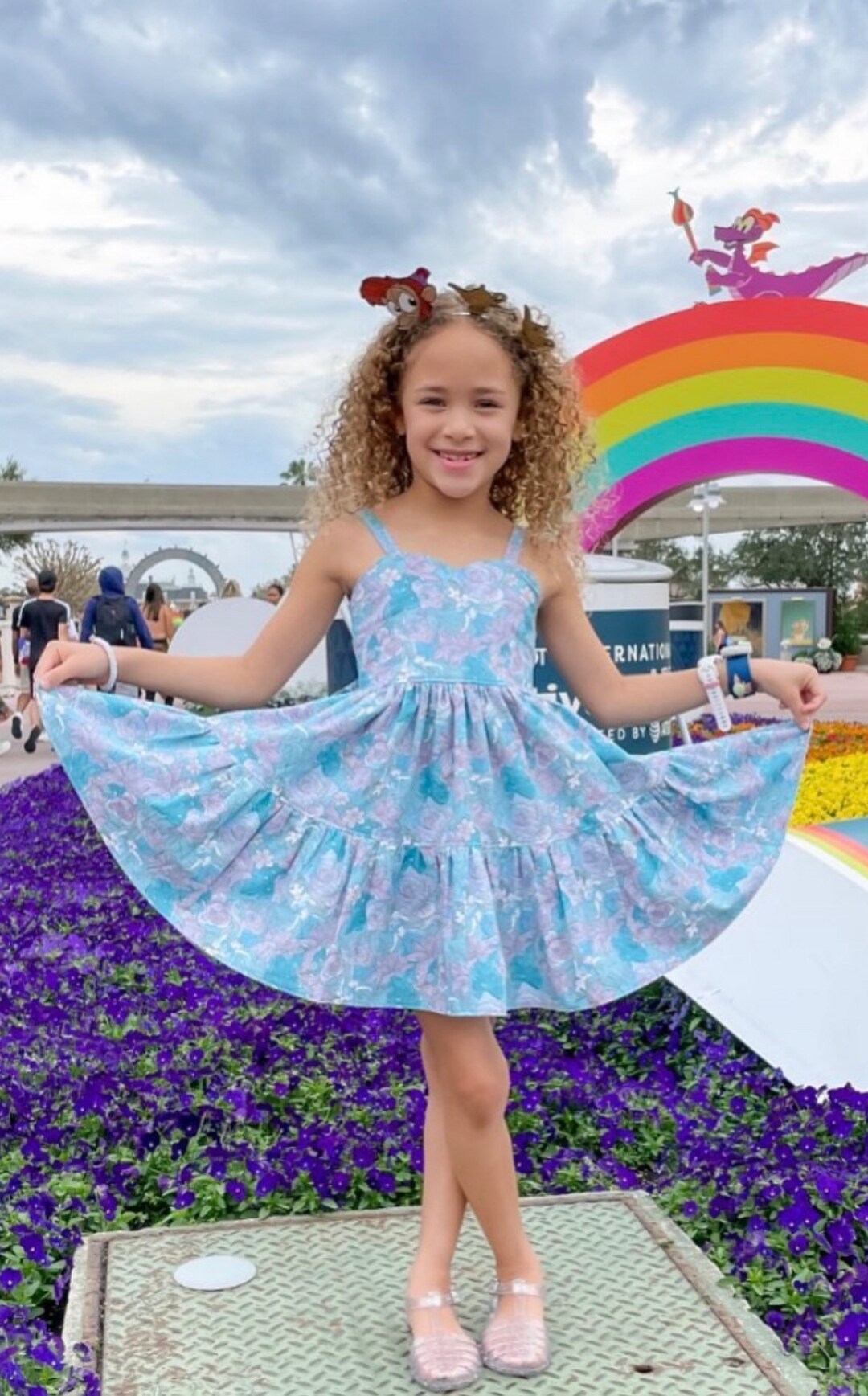 Girls Little Jasmine Delicate Dress