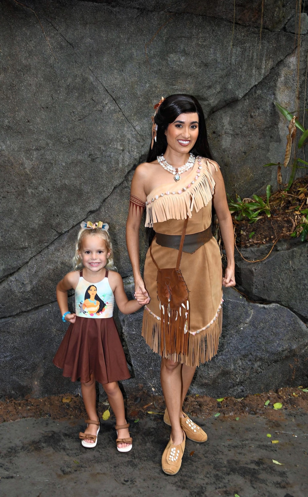 Pocahontas Toddler Dress Pocahontas Girl Dress Colors of the Wind Girl  Dress Disney Girl Dress Princess Girl Dress Disneyland Dress AK Dress
