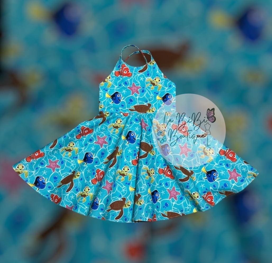 Finding Nemo Dress 4t - Etsy Finding Nemo Dress 4t - Etsy