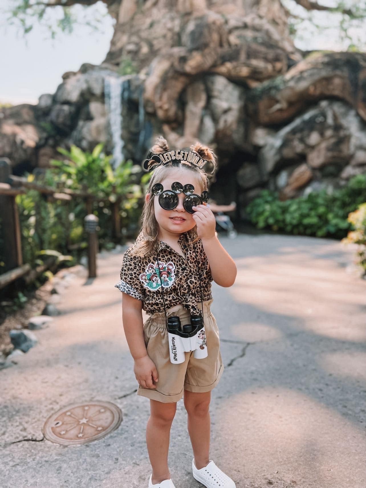 Kid Girl Leopard Top & Pants Set