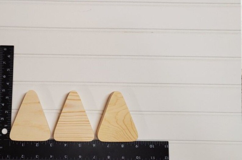 Set of 6 Unfinished Wood Candy Corn Cut Outs / Fall Decor / Candy Corn ...