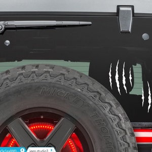 Set of 2 claw mark decals / claw mark stickers / wolverine claws / scratch marks / scratches / car / truck / van / decals / stickers