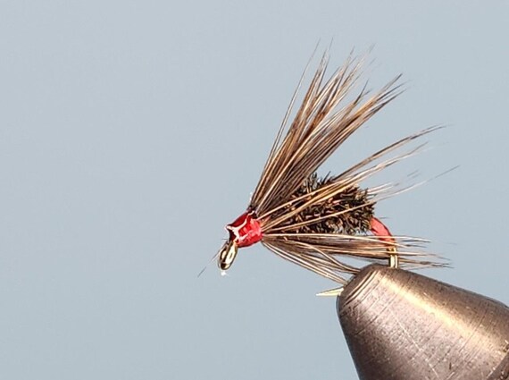 3 Pack Red Ass Kelso Wet Flies - Panfish Fly - Trout Fly - Bass