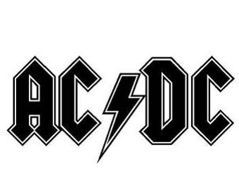 Acdc logo | Etsy