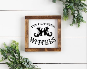 It’s October Witches