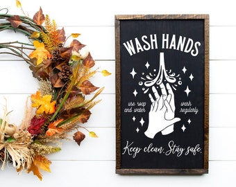 Wash Hands Sign, Wash Your Hands Regularly,