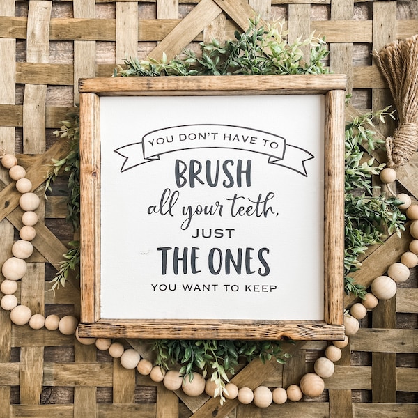 Brush Your Teeth - Etsy