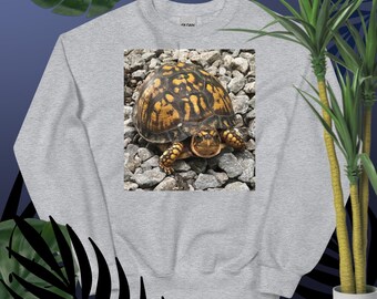 Eastern Box Turtle-Terrapene carolina Unisex Sweatshirt