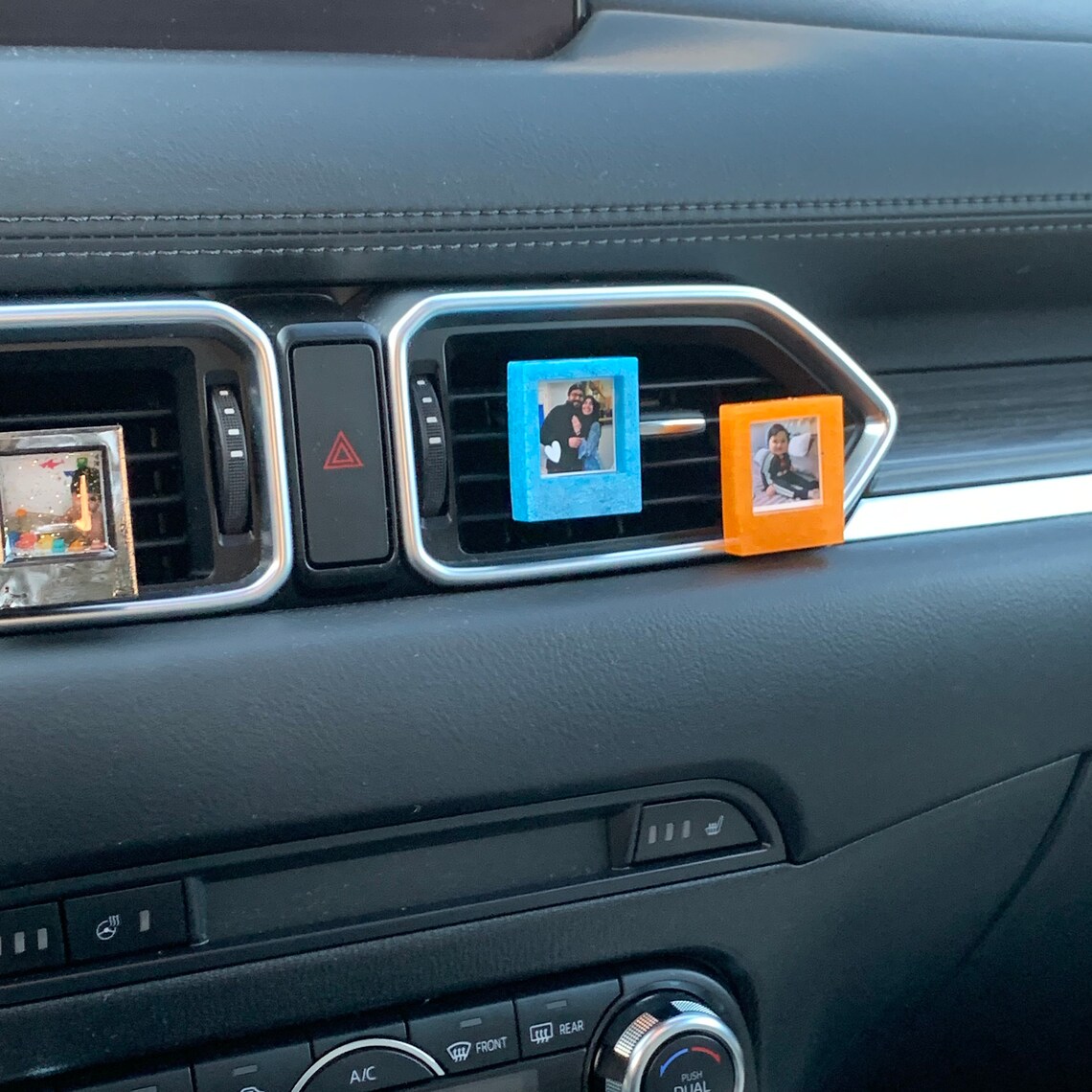 Handmade Personalized Resin Photo Car Vent Clip Accessory Etsy