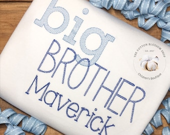 Personalized Big Brother Shirt