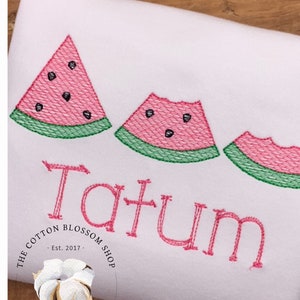 GIRLS REGULAR FIT PINK WATERMELON PRINT T-SHIRT