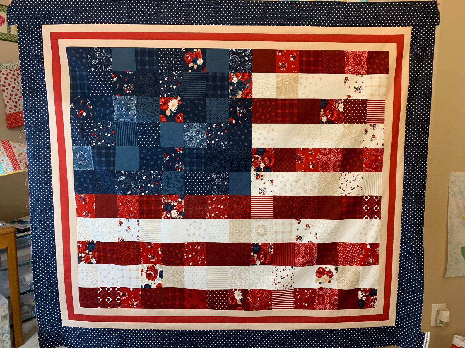 Americana and Quilt of Valor Kit With Exclusively Riley Blake Etsy