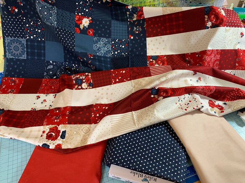 Americana and Quilt of Valor Kit With Exclusively Riley Blake Etsy