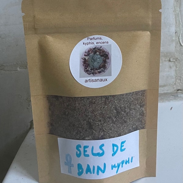 Sels de bain kyphi