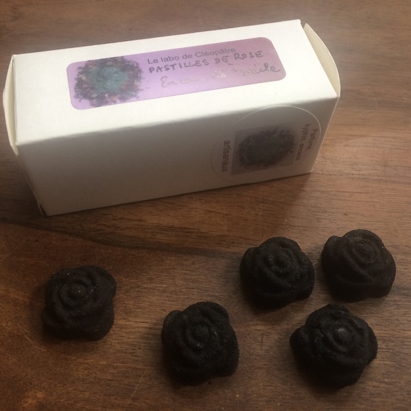 Historical rose pastilles