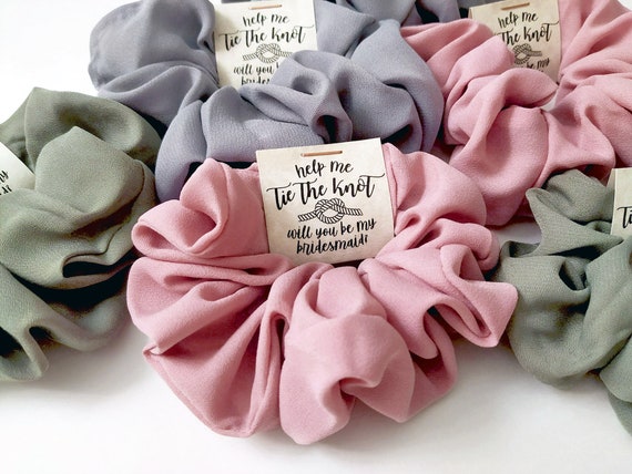 Bridesmaid scrunchies Clearance