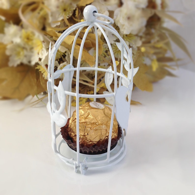 Candle Holder Birdcage Wedding Favor Box Wedding Favor Idea Etsy