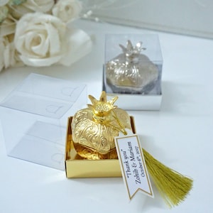 Wedding Favors for Guests Trinket Pomegranate Souvenirs Thank You Gift Elegant Favor Boxes Table Decor Engagement Party Favors