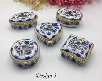 Porcelain Favor Boxes for Guests, Wedding Favors for Guests, Unique Gift Box, Thank You Gift, Rustic Favor Boxes, Vintage Favor