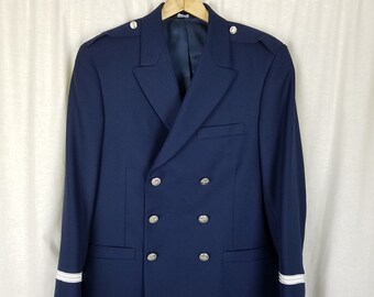 Looking Forward The Force RCMP Style North West Mounted Police Large Red Jacket Vintage 1980s
